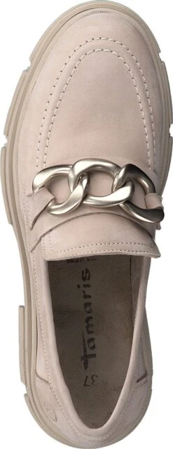 Tamaris - Loafers Dames - Instappers - Leer - Beige - Maat 39 30 Tamaris - Loafers Dames - Instappers - Leer - Beige - Maat 39 -Skechers Verkoopwinkel 464x1200 2