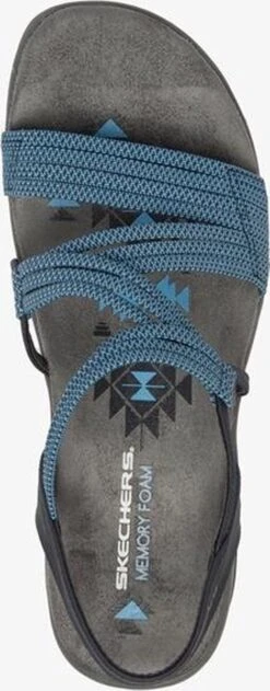 Skechers Reggae Slim Skech Appeal Dames Sandalen - Blauw - Maat 39 - Extra Comfort - Memory Foam -Skechers Verkoopwinkel 470x1200 3