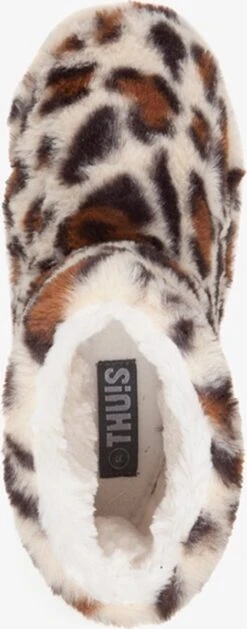 Thu!s Dames Sloffen Met Luipaardprint - Beige - Maat 39 - Pantoffels -Skechers Verkoopwinkel 471x1200 16