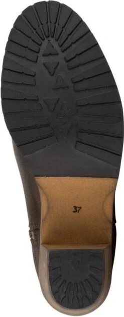 Travelin' Bordeaux Suede - Leren Enkellaarsjes Met Hak - Donker Groen Leer - Maat 39 -Skechers Verkoopwinkel 472x1200 4