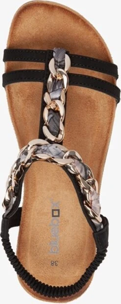 Blue Box Dames Sandalen - Zwart - Maat 38 - Extra Comfort - Memory Foam -Skechers Verkoopwinkel 478x1200 5