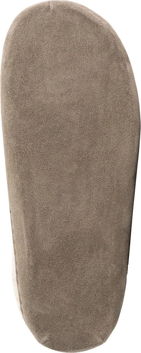 Travelin' Get-Home Dames Slip-On Sloffen - Wollen Pantoffels - Suede Zool - Zand Beige - Maat 39 6 Travelin' Get-Home Dames Slip-On Sloffen - Wollen Pantoffels - Suede Zool - Zand Beige - Maat 39 - Afbeelding 6