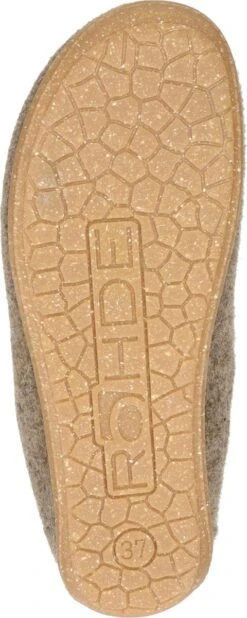 Rohde Rohde Pantoffels Taupe Vilt 278238 - Maat 40 -Skechers Verkoopwinkel 480x1200 5