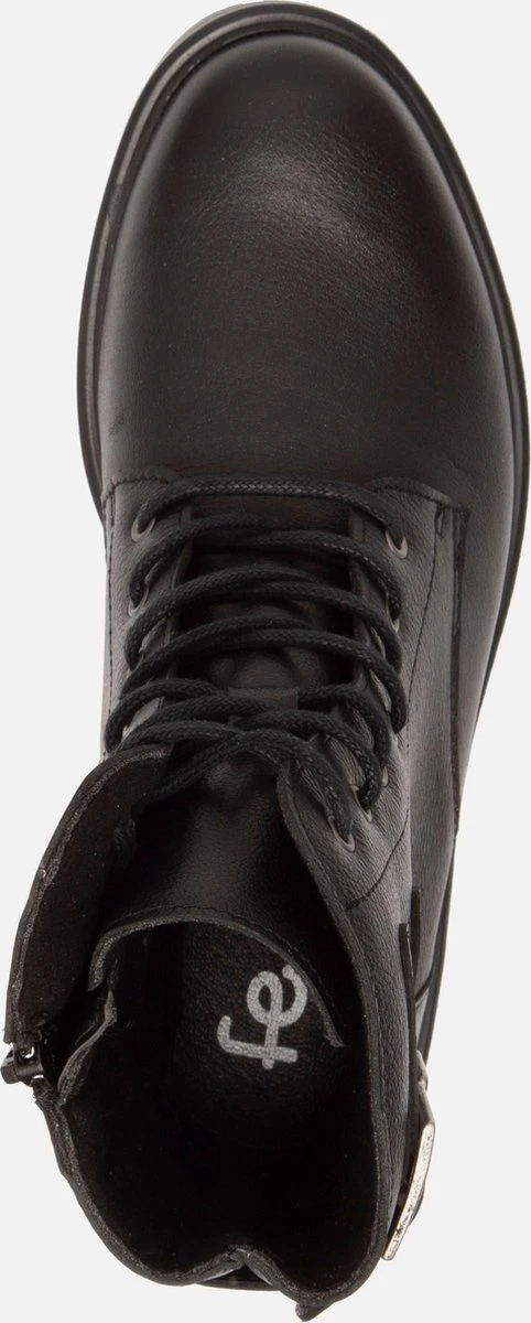 Feyn Veterboots Zwart Leer 172510 - Dames - Maat 40 2 Feyn Veterboots Zwart Leer 172510 - Dames - Maat 40 - Afbeelding 2