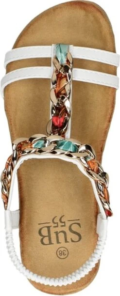 SUB55 Comfortabel Sandalen Plat - Wit - Maat 38 -Skechers Verkoopwinkel 485x1200 2