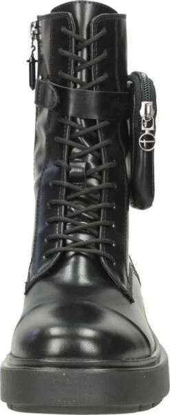 Tamaris Veterboots Zwart Imitatieleer 178127 - Dames - Maat 40 -Skechers Verkoopwinkel 491x1200 2