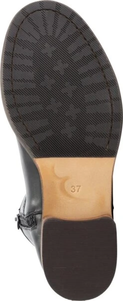 Mysa Susana - Dames Leren Enkellaarzen - Nette Schoenen Vrouwen - Zwart Leer - Maat 39 -Skechers Verkoopwinkel 491x1200