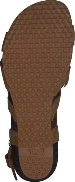 Teva Dames Sandalen W Mahonia Wedge Cross - Camel - Maat 41 -Skechers Verkoopwinkel 493x1200 6