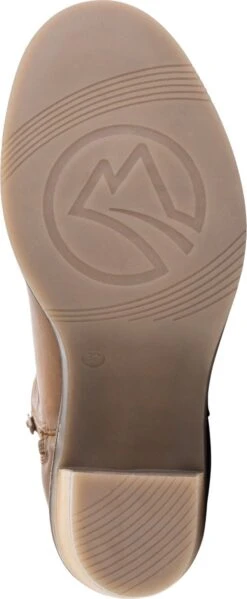 Travelin' Morlaix Dames Leren Enkellaarzen Met Hak - Nette Schoenen Vrouwen - Cognac Bruin Leer - Maat 38 -Skechers Verkoopwinkel 495x1200 2