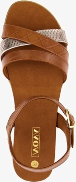 Nova Dames Sandalen - Cognac - Maat 40 -Skechers Verkoopwinkel 500x1200 2