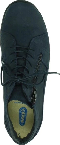 Wolky Veterschoenen Why Blauw Nubuck -Skechers Verkoopwinkel 501x1200