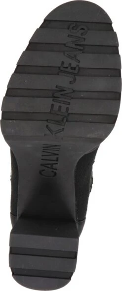 Calvin Klein Platform Boot Sock Dames Enkellaars - Zwart - Maat 39 -Skechers Verkoopwinkel 504x1200