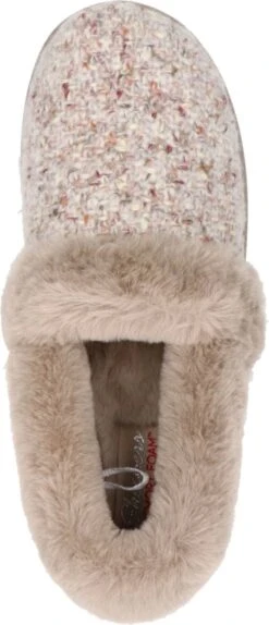 Skechers Cozy Campfire Dames Pantoffel - Taupe - Maat 40 -Skechers Verkoopwinkel 516x1200