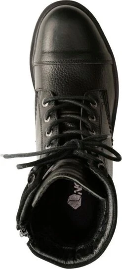 NoGRZ F.Furness Dames - Stoere Leren Enkellaars - Wol Gevoerd - Zwart - Maat 39 -Skechers Verkoopwinkel 544x1200