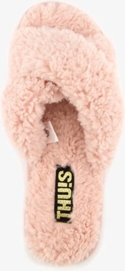 Thu!s Dames Teddy Pantoffels - Roze - Maat 36/37 - Sloffen -Skechers Verkoopwinkel 553x1200 4