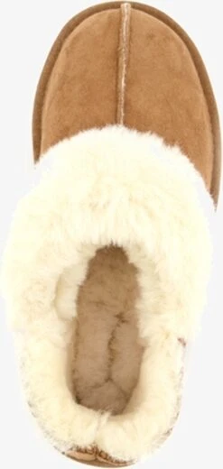 Hush Puppies Suede Dames Pantoffels - Cognac - Maat 39 - Sloffen - Echt Leer -Skechers Verkoopwinkel 570x1200 3