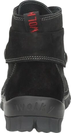 Wolky Veterschoenen Jump Zwart Nubuck -Skechers Verkoopwinkel 642x1200 3