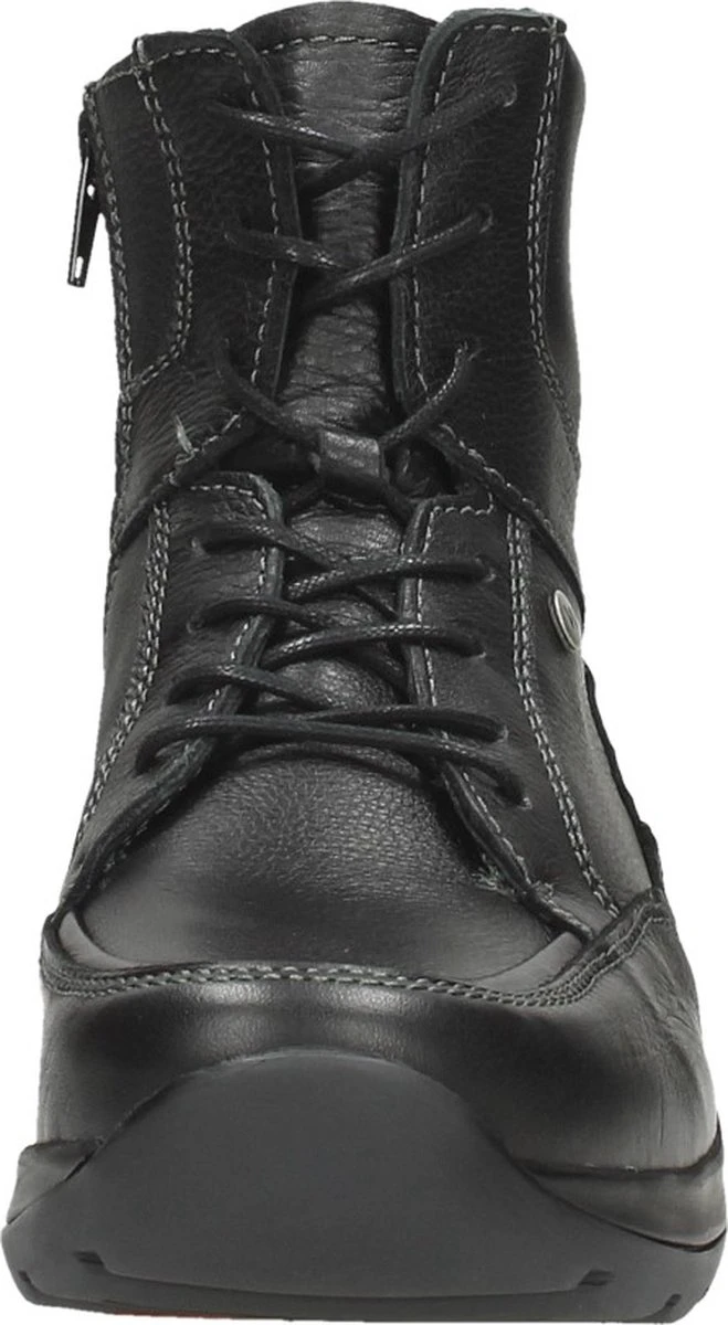 Wolky Veterschoenen Raf Zwart Leer 16 Wolky Veterschoenen Raf Zwart Leer - Afbeelding 16