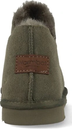 Warmbat Willow Dames Sloffen - Olive - Maat 37 -Skechers Verkoopwinkel 671x1200 1