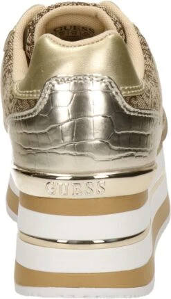 GUESS Hansin Active Lady Dames Sneakers - Beige/Bruin - Maat 37 -Skechers Verkoopwinkel 690x1200