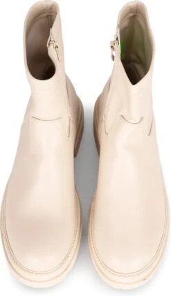 POSH By Poelman ELA Dames Enkel Laarzen - Crème - Maat 39 -Skechers Verkoopwinkel 692x1200