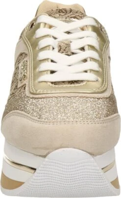 GUESS Hansin Active Lady Dames Sneakers - Beige/Bruin - Maat 37 -Skechers Verkoopwinkel 735x1200 5