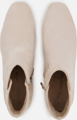 Tamaris Enkellaarsjes Beige Textiel - Dames - Maat 40 -Skechers Verkoopwinkel 771x1200 2