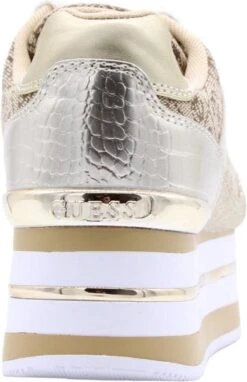 GUESS Hansin Active Lady Dames Sneakers - Beige/Bruin - Maat 37 -Skechers Verkoopwinkel 776x1200