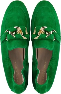 Stefano Lauran Instappers Dames - Instapschoenen / Damesschoenen - Suède - S1070 - Groen - Maat 39 -Skechers Verkoopwinkel 781x1200