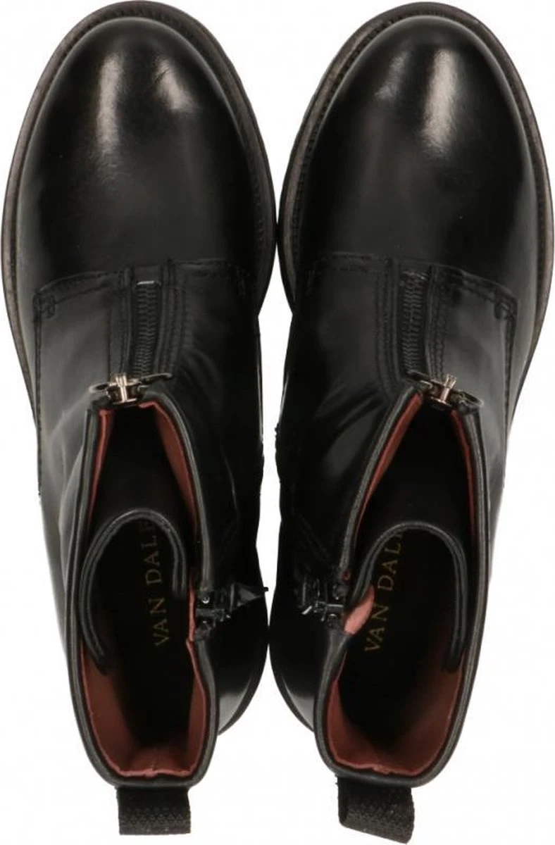 Van Dalen - Ritsboot Leer - Black - 39 5 Van Dalen - Ritsboot Leer - Black - 39 - Afbeelding 5