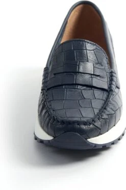 Gabylou - Mocassin Comfort Mode Leer - Model Apoline - Marine 39 -Skechers Verkoopwinkel 797x1200