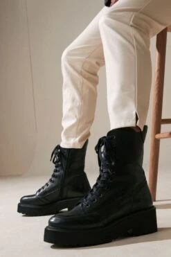 VIA VAI Bobbi Brick Veterboots - Zwart - Maat 39 -Skechers Verkoopwinkel 800x1200 24