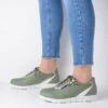 Wolky Veterschoenen Etosha HV Lichtgroen Nubuck -Skechers Verkoopwinkel 802x1200 4