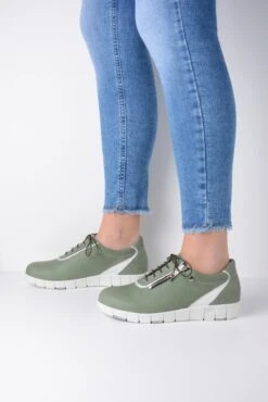 Wolky Veterschoenen Etosha HV Lichtgroen Nubuck