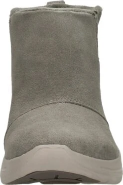 Skechers Go Walk Arch Fit Enkellaarsjes Plat - Taupe - Maat 39 -Skechers Verkoopwinkel 803x1200