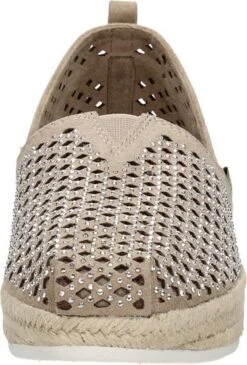 Skechers BOBS Highlights 2.0 City Sparkle Espadrilles Taupe - Maat 37 -Skechers Verkoopwinkel 813x1200 1