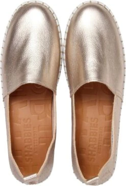 Shabbies Amsterdam Vrouwen Instapschoenen - 120020038 - Goud - Maat 40 -Skechers Verkoopwinkel 813x1200
