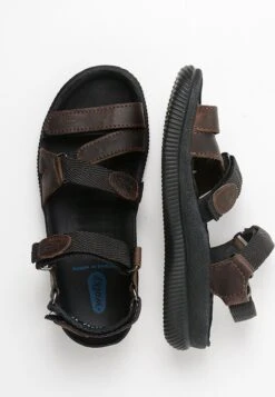 Wolky Sandalen Action Lady Bruin Gevet Leer