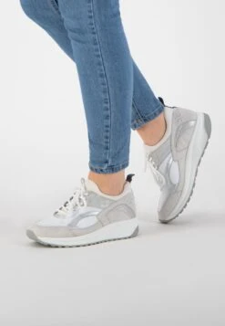 NoGRZ F.Borromini - Leren Dames Dad Sneakers - Veterschoenen - Wit Leer - Maat 41 -Skechers Verkoopwinkel 831x1200 21