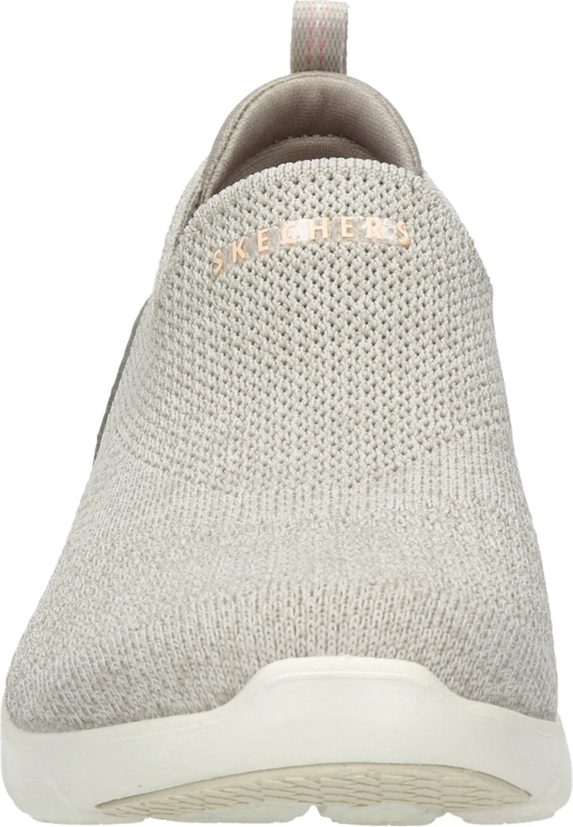 Skechers ArchFit Refine Dames Instapschoen - Beige - Maat 39 7 Skechers ArchFit Refine Dames Instapschoen - Beige - Maat 39 - Afbeelding 7