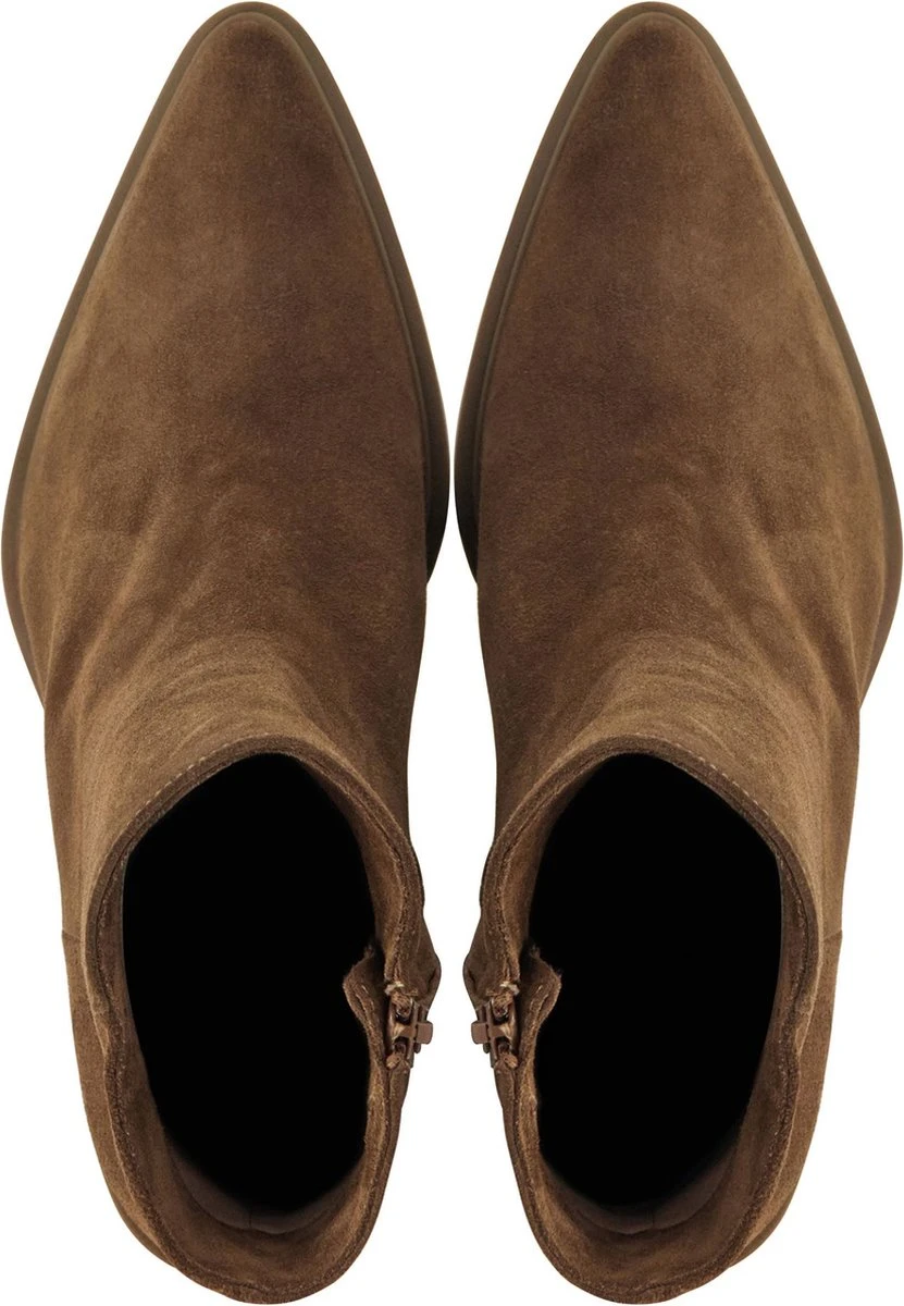 Lina Locchi Enkellaarsjes Dames / Laarzen / Damesschoenen - Suède - L1208 - Bruin - Maat 36 6 Lina Locchi Enkellaarsjes Dames / Laarzen / Damesschoenen - Suède - L1208 - Bruin - Maat 36 - Afbeelding 6