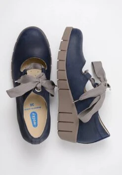 Wolky Veterschoenen Boston Blauw Zomer Nubuck -Skechers Verkoopwinkel 838x1200 2