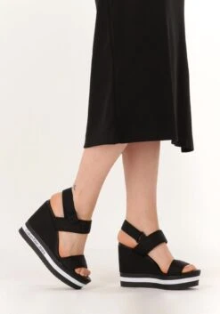 Calvin Klein Wedge Sandal Sling Sandalen - Met Sleehak - Dames - Zwart - Maat 39 -Skechers Verkoopwinkel 840x1200 15