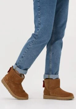 UGG Classic Mini Logo Zip Dames Laarzen - Chestnut - Maat 37 -Skechers Verkoopwinkel 842x1200