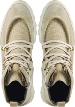 Softwaves Enkellaarsjes Dames / Laarzen / Damesschoenen - Suède - 8.51.08 - Gebroken Wit - Maat 38 -Skechers Verkoopwinkel 847x1200