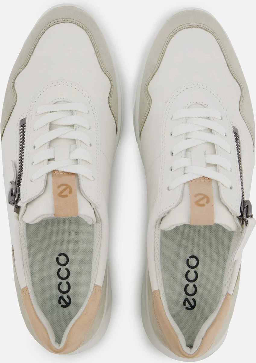 Ecco Flexure Runner W Sneakes Wit Leer - Dames - Maat 39 15 Ecco Flexure Runner W Sneakes Wit Leer - Dames - Maat 39 - Afbeelding 15