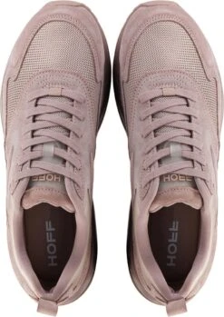HOFF Sneakers Dames - Lage Sneakers / Damesschoenen - Suède - Mars - Oud Roze - Maat 37 -Skechers Verkoopwinkel 850x1200 3