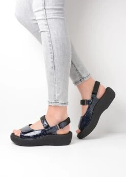 Wolky Sandalen Jewel Jeans Leer -Skechers Verkoopwinkel 854x1200 6