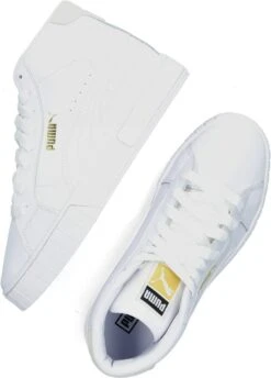Puma Cali Star Mid Wn Hoge Sneakers - Leren Sneaker - Dames - Wit - Maat 40 -Skechers Verkoopwinkel 861x1200