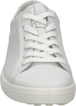 Ecco Soft 7 Sneakers Wit Leer - Dames - Maat 36 -Skechers Verkoopwinkel 869x1200